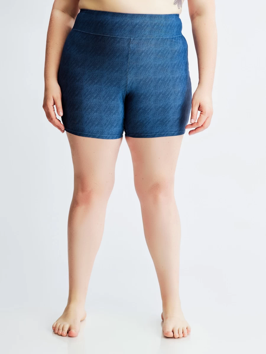 "Claire France Women's Swim Shorts - Stylish & Comfortable Beachwear"