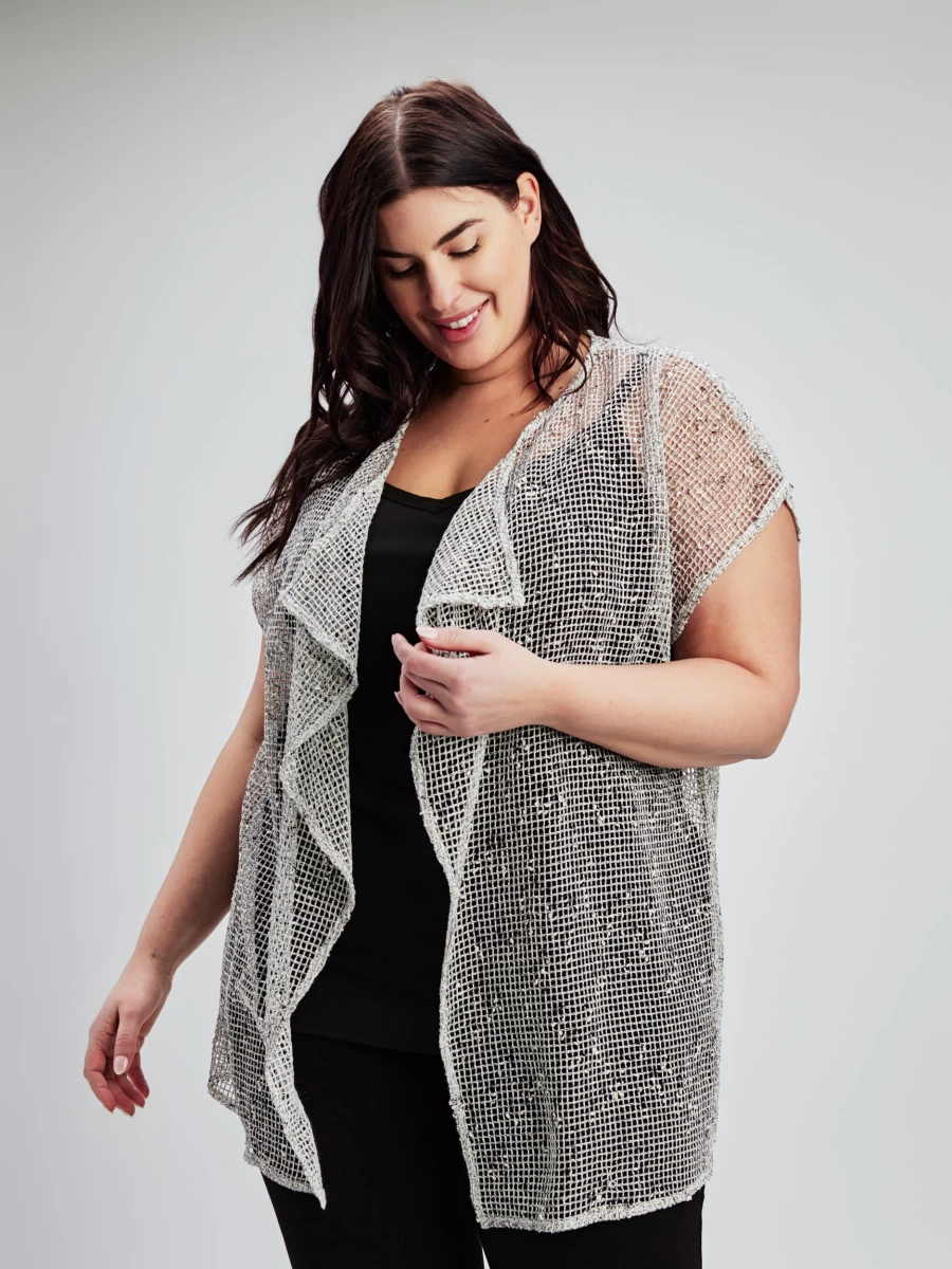 Claire France Women's Loose Fit Lounge Cardigan - Soft Comfortable Knit Sweater for Relaxation