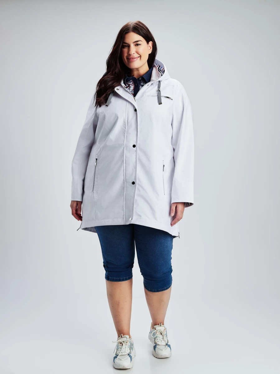 "Claire France Women's Water-Repellent Trench Coat – Lightweight Raincoat for All Seasons"