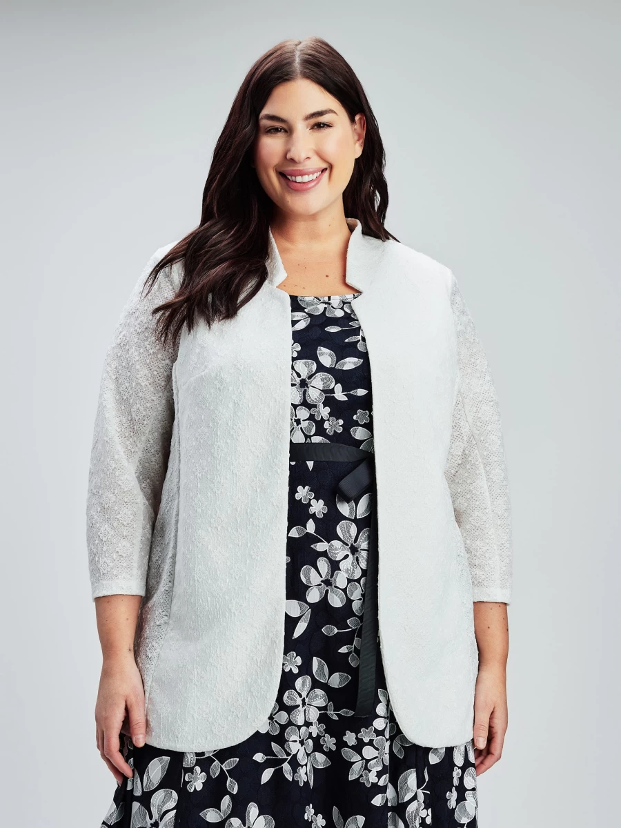"Claire France Women's Knit Jacket – Stylish & Comfortable Outerwear"