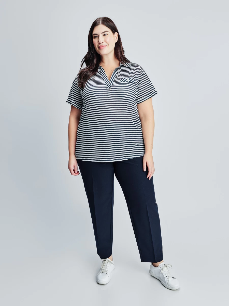 "Claire France Women's Loose Fit Short Sleeve T-Shirt - Comfortable Casual Top"