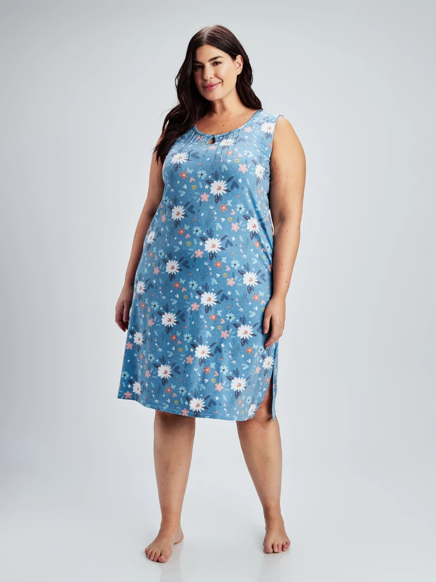 Claire France Women's Elegant Night Gown for Comfortable Sleep