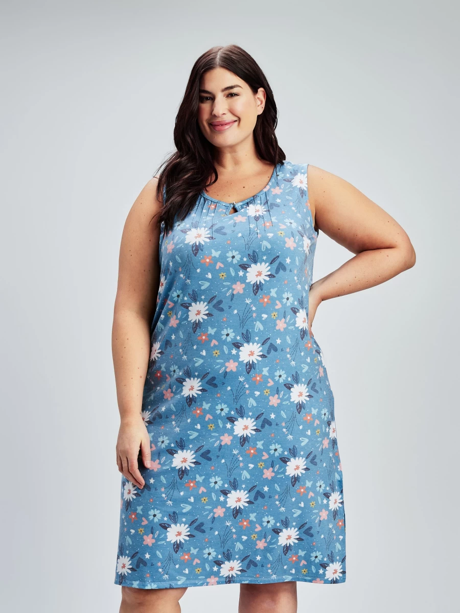 Claire France Women's Elegant Night Gown for Comfortable Sleep