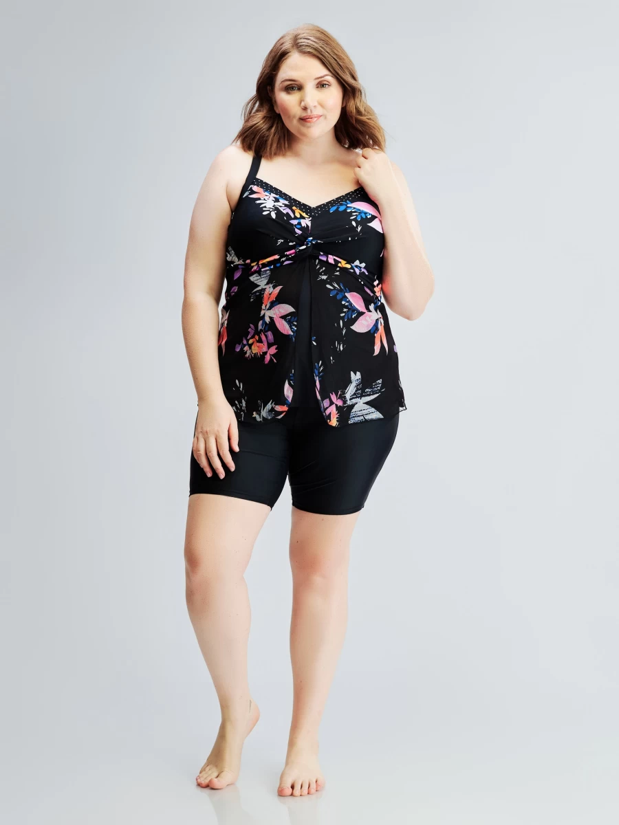 "Claire France Women's Tankini Top - Stylish Swimwear for Women"