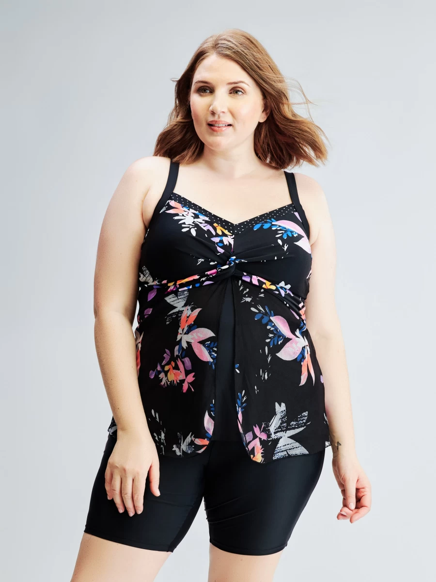 "Claire France Women's Tankini Top - Stylish Swimwear for Women"