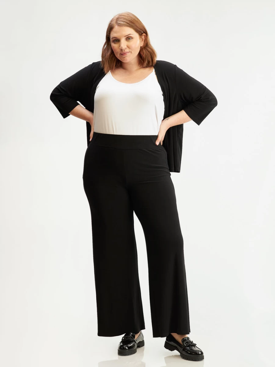 "Véro par Véronique Cloutier Women's Knit Pant - Comfortable & Stylish Knitted Pants"