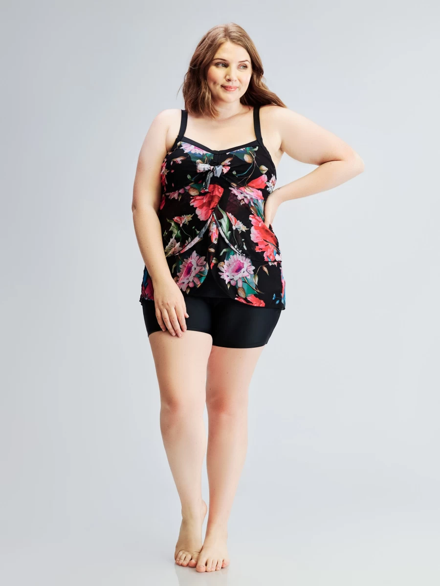 Claire France Women's Tankini Top - Stylish Swimwear for Summer Beach & Pool