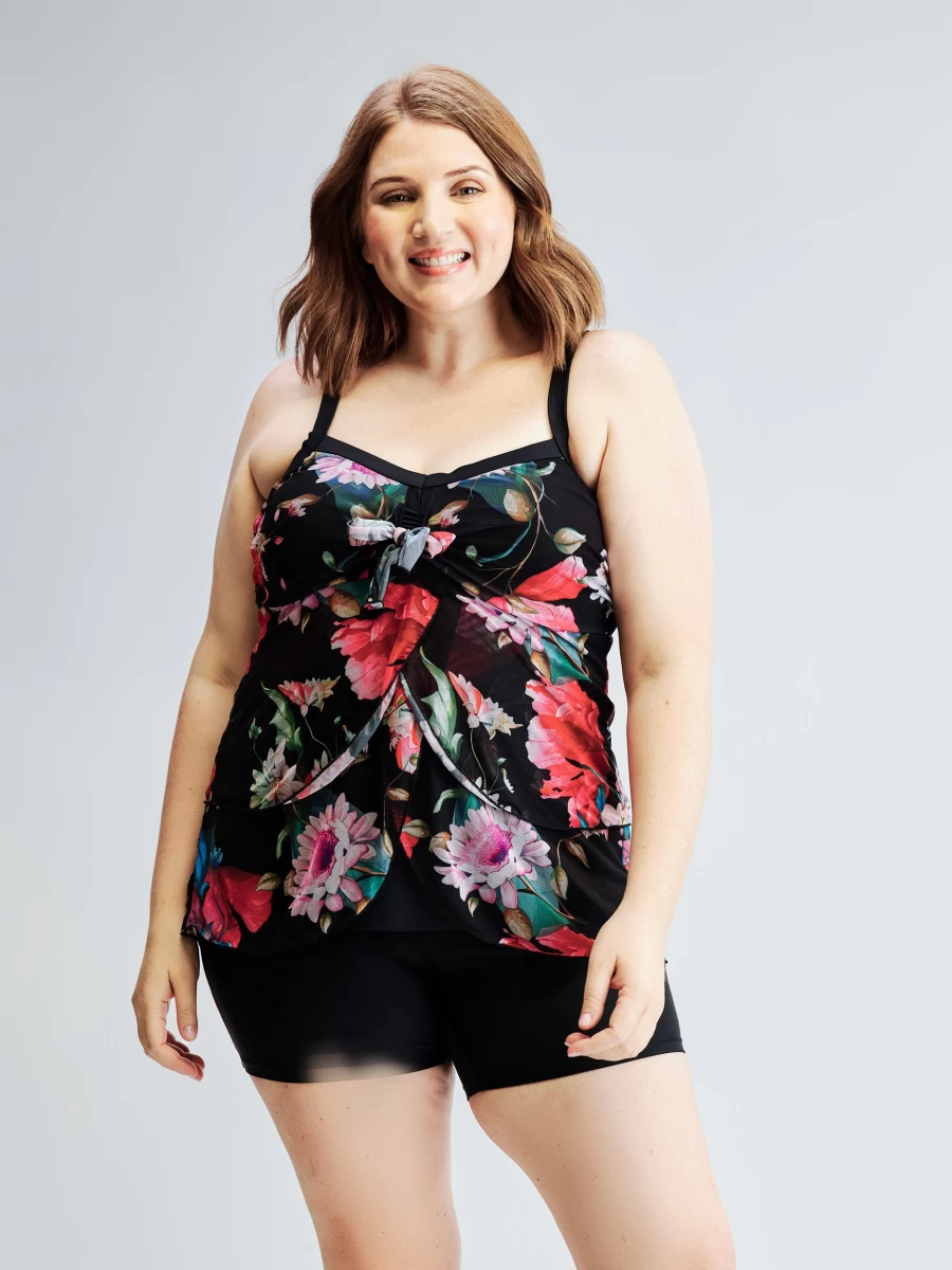 Claire France Women's Tankini Top - Stylish Swimwear for Summer Beach & Pool