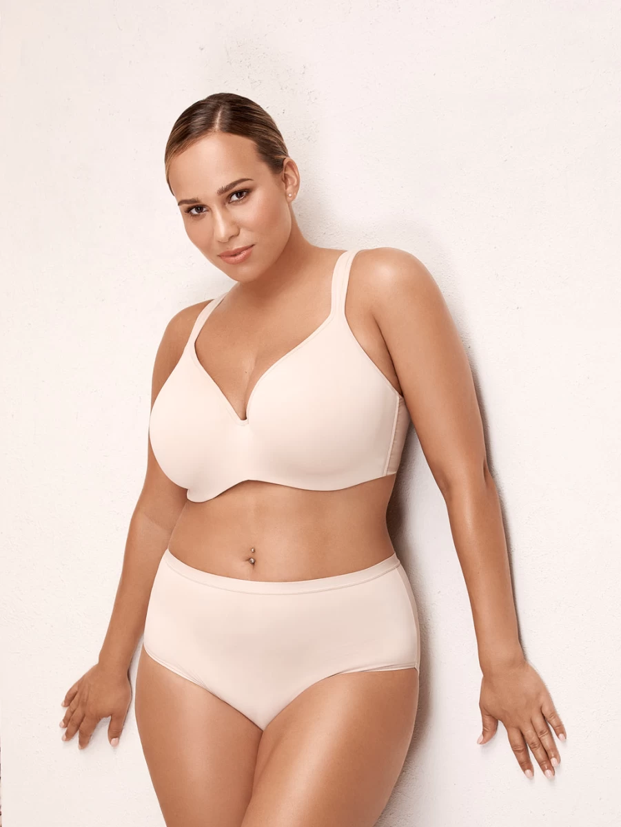 Claire France Women's High-Rise Microfiber Briefs - Soft Comfort Underwear