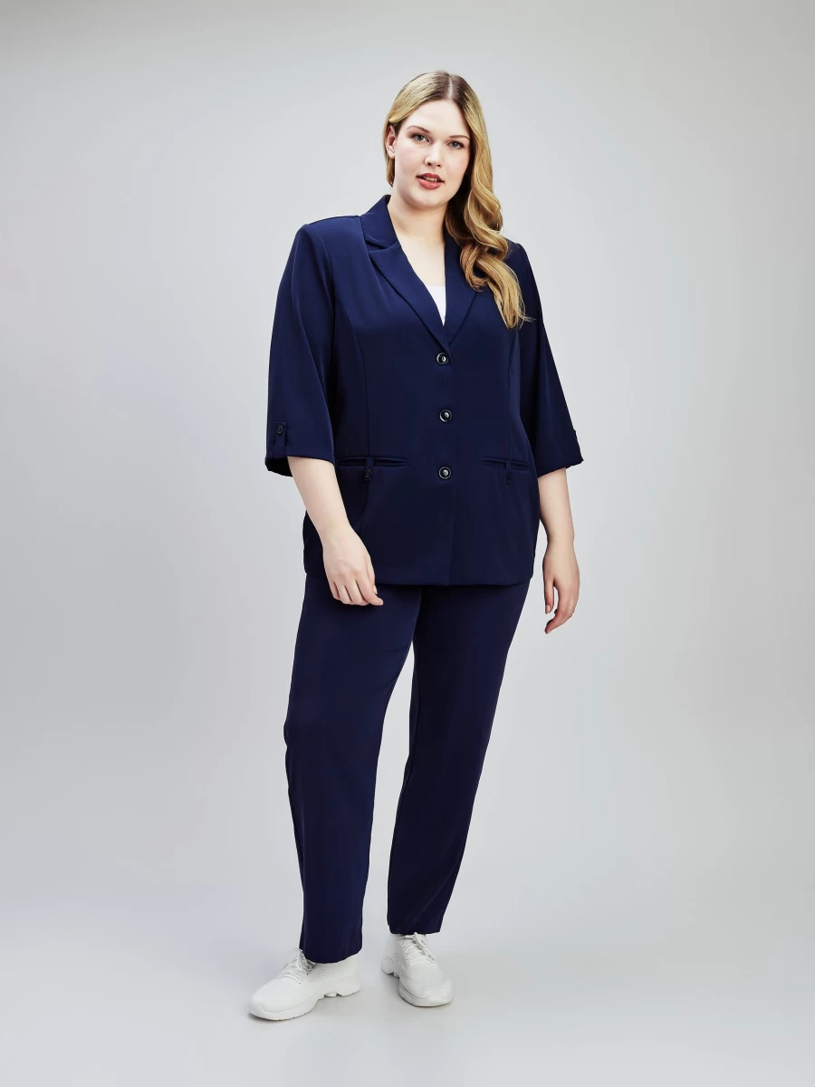 Claire France Women's 3/4 Sleeve Lightweight Jacket for Spring & Summer Fashion