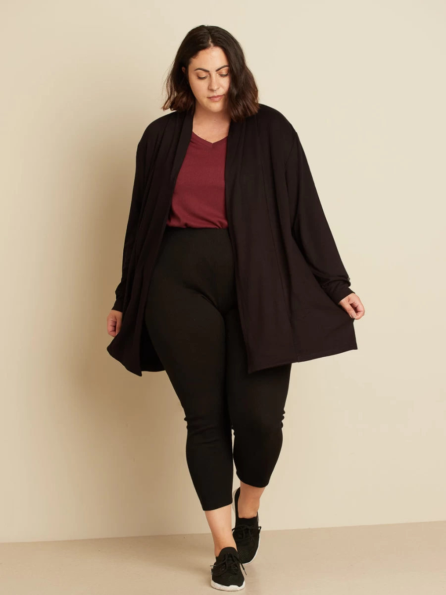 Claire France Women's Cozy Lounge Cardigan - Soft Knit Comfort Wear