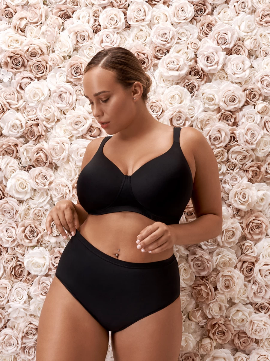 Claire France Women's Wireless Padded Bra - Naturelle Comfort & Support