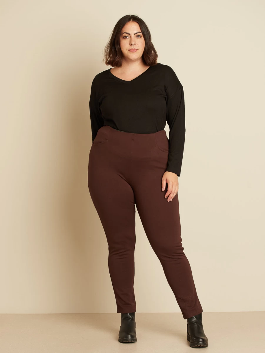 "Claire France Women's Slim Fit Dress Pants for a Flattering Look"