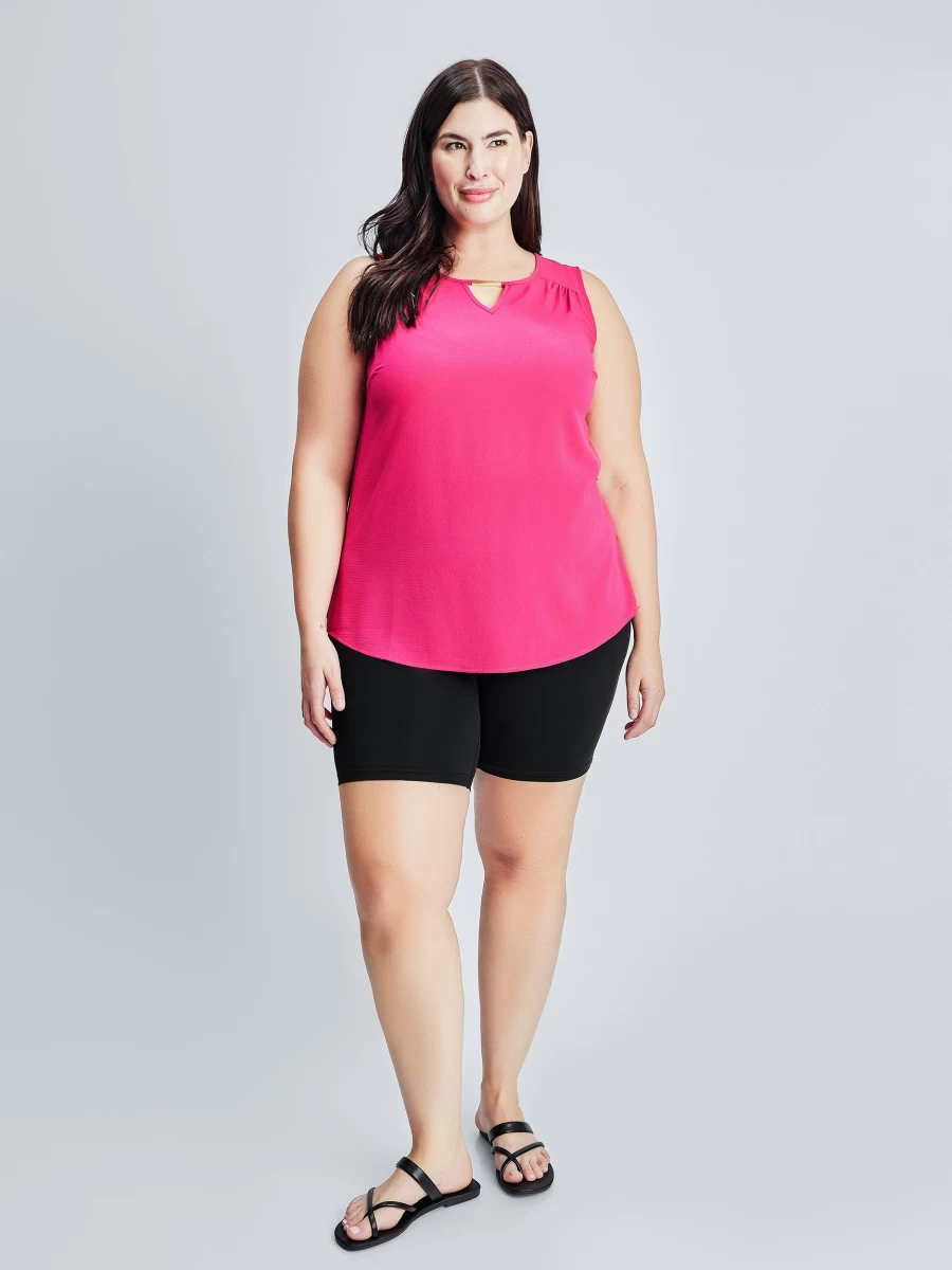 "Claire France Women's Flared Tank Top - Stylish & Comfortable Sleeveless Blouse"