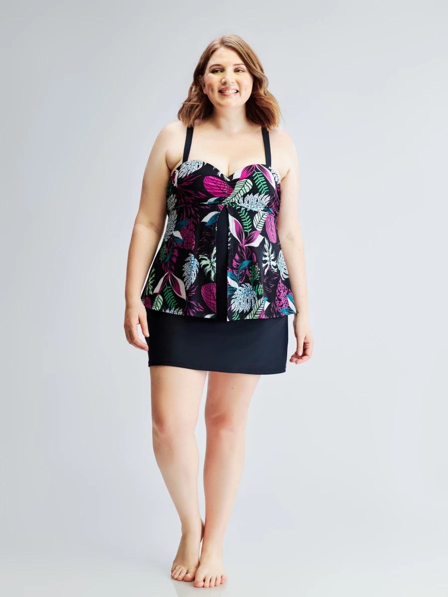 "Claire France Women's Tankini Top - Stylish Swimwear for Women"