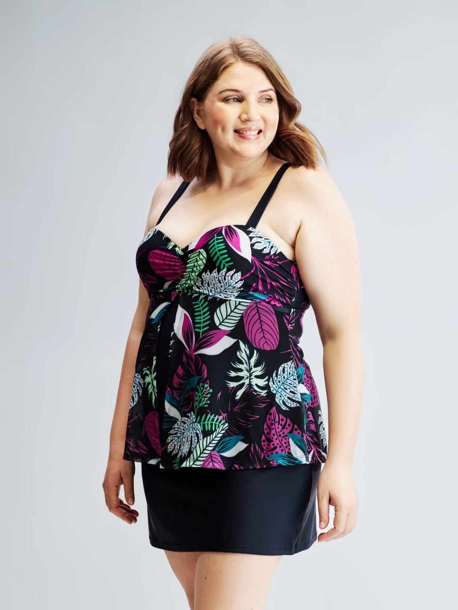 "Claire France Women's Tankini Top - Stylish Swimwear for Women"