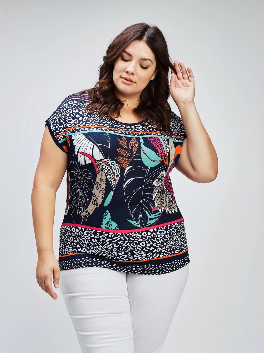 "Claire France Women's Loose Fit Short Sleeve T-Shirt - Casual Comfort Top"