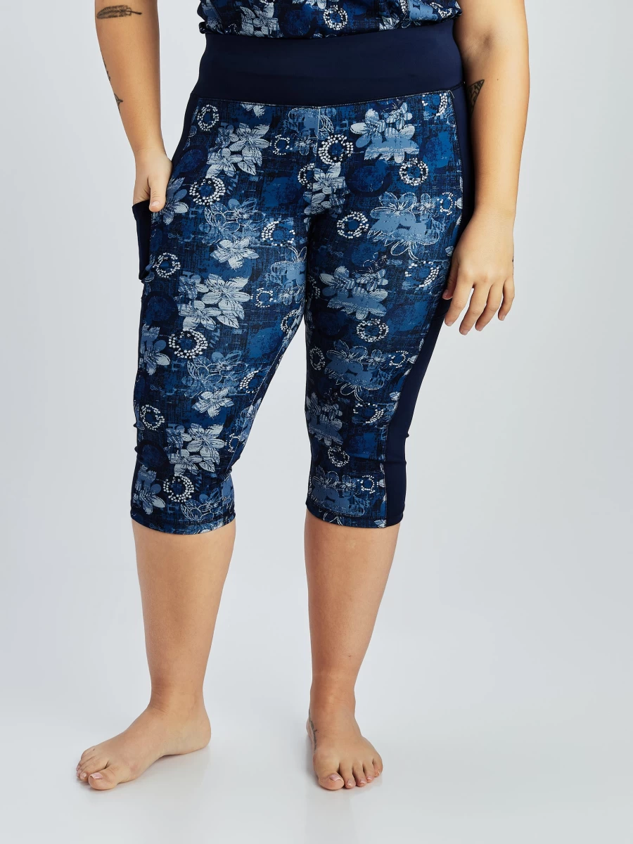 "Véro par Véronique Cloutier Women's Yoga Capri Pants for Comfort & Flexibility"