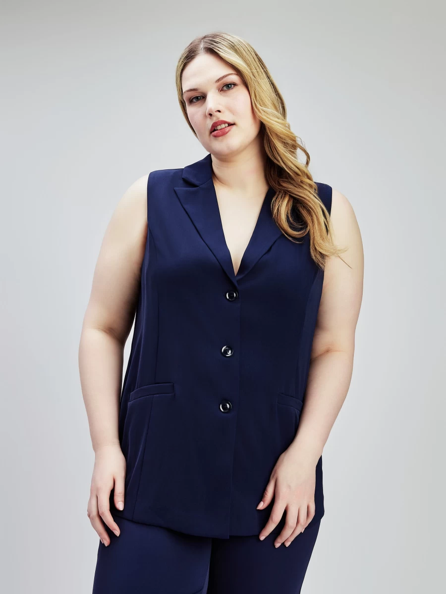 Claire France Women's Sleeveless Jacket - Lightweight Stylish Outerwear for Summer