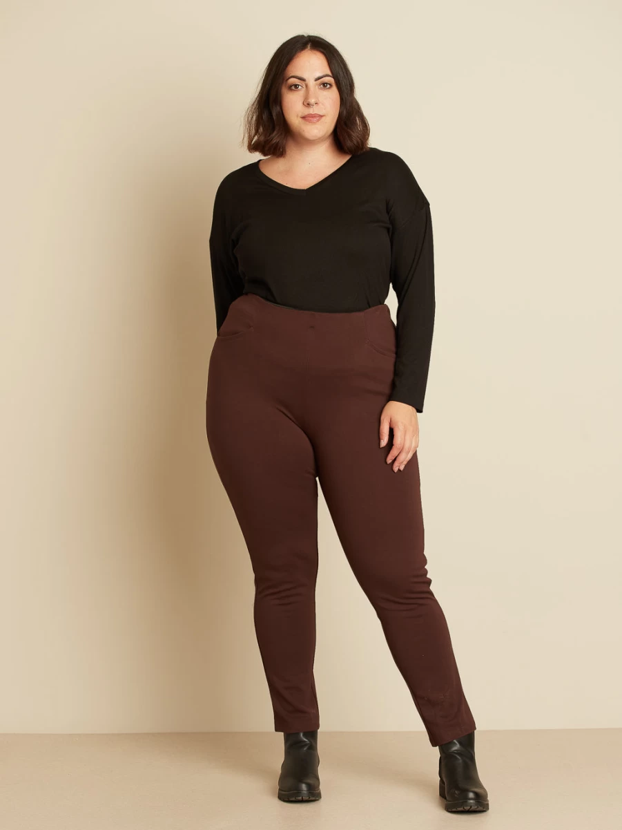 Véro par Véronique Cloutier Women's Slim Fit Dress Pants for a Flattering Look