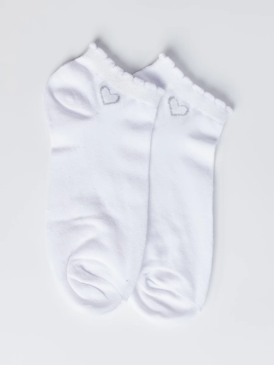 Women's White Socks by Véro par Véronique Cloutier - Comfortable & Stylish
