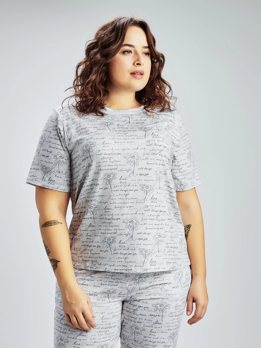 Lily-Rose Women's Comfortable Pyjama Top for Sleepwear & Lounge