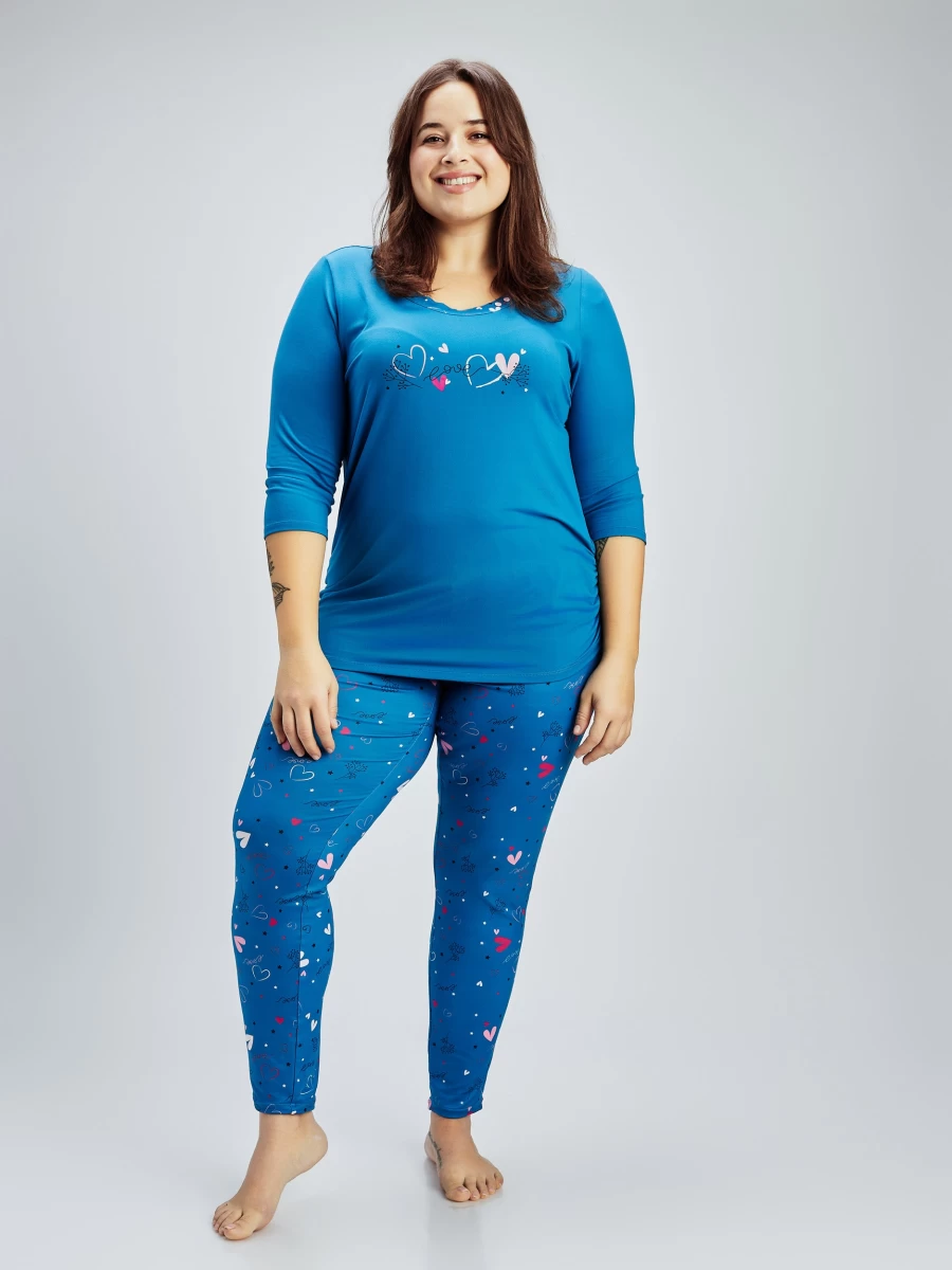 "Claire France Women's Luxury Pyjama Set - Soft Cotton Sleepwear"