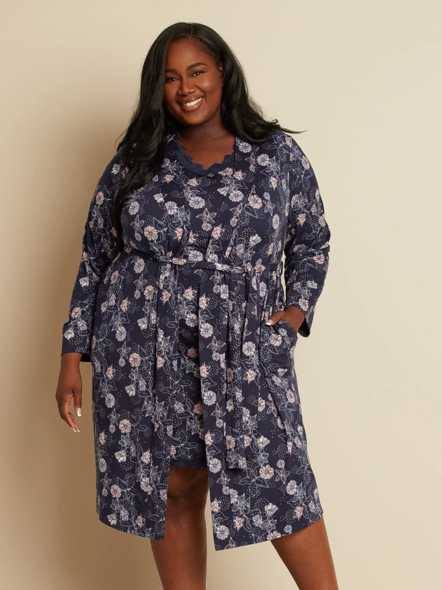 "Véro par Véronique Cloutier Women's Luxurious Bathrobe for Ultimate Comfort"