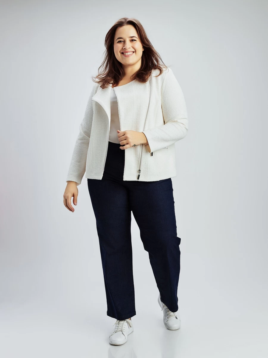 "Claire France Women's Knit Jacket – Stylish & Comfortable Cardigan for Every Season"