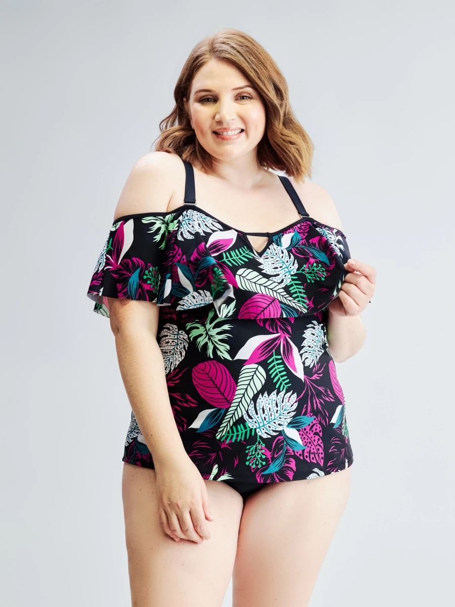 "Claire France Women's Tankini Top - Stylish Swimwear for Women"