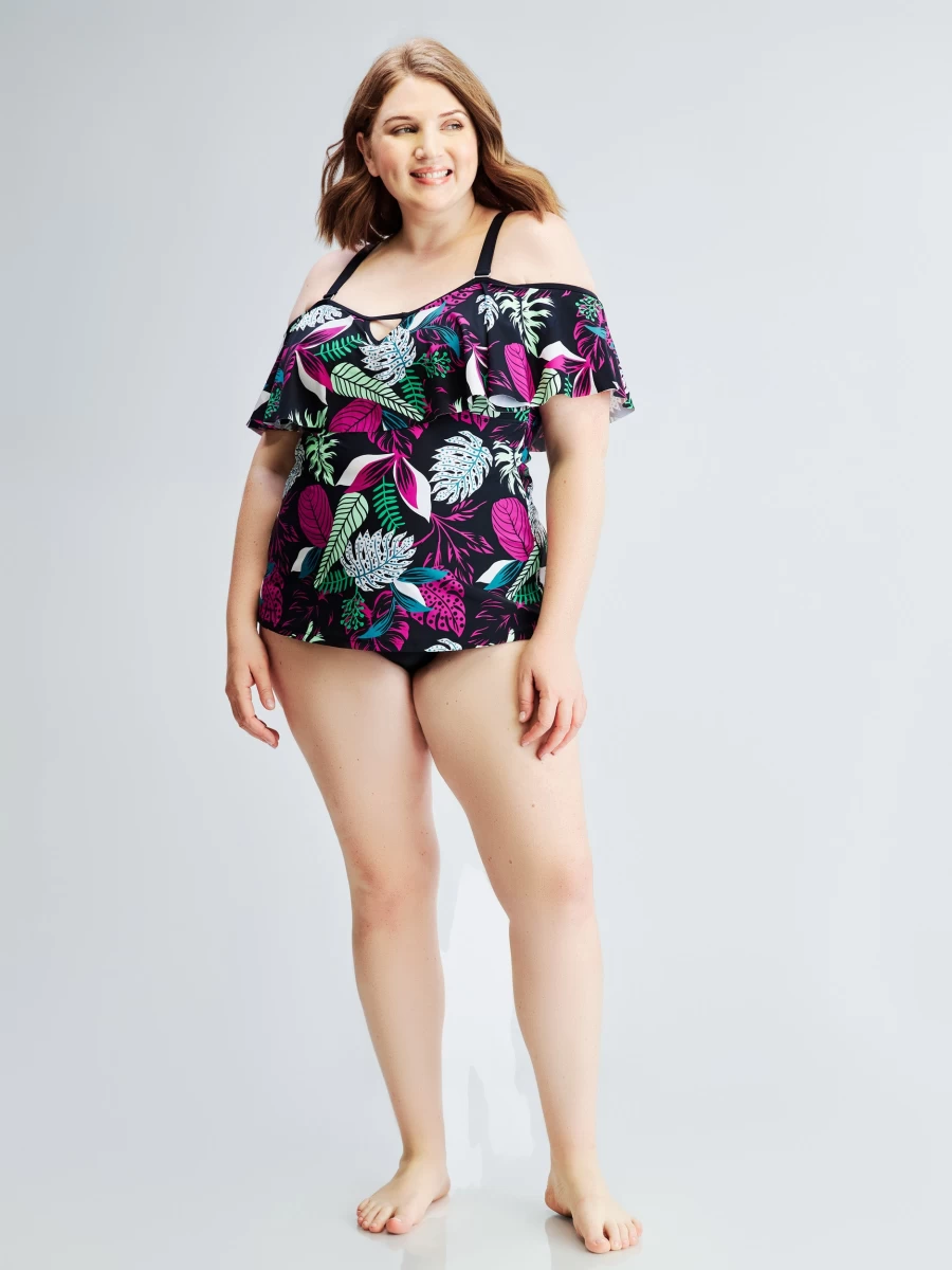 "Claire France Women's Tankini Top - Stylish Swimwear for Women"