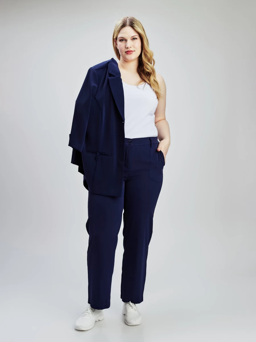 "Claire France Women's Elegant Dress Pants for Office & Formal Wear"