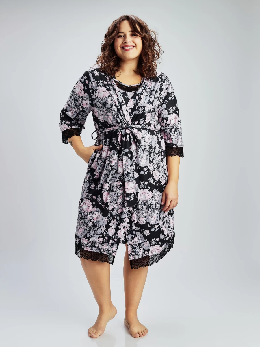 Claire France Women's Luxurious Soft Bathrobe for Spa and Comfort