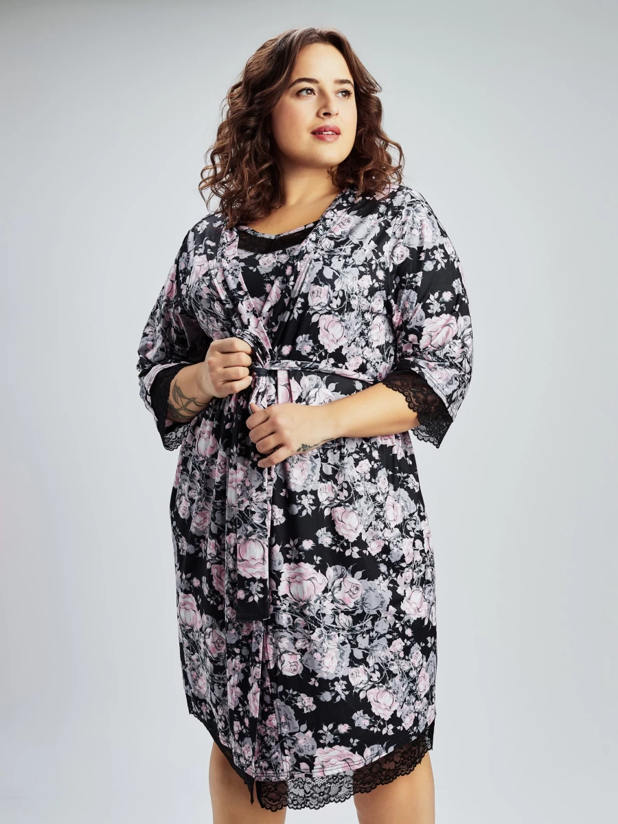 Claire France Women's Luxurious Soft Bathrobe for Spa and Comfort