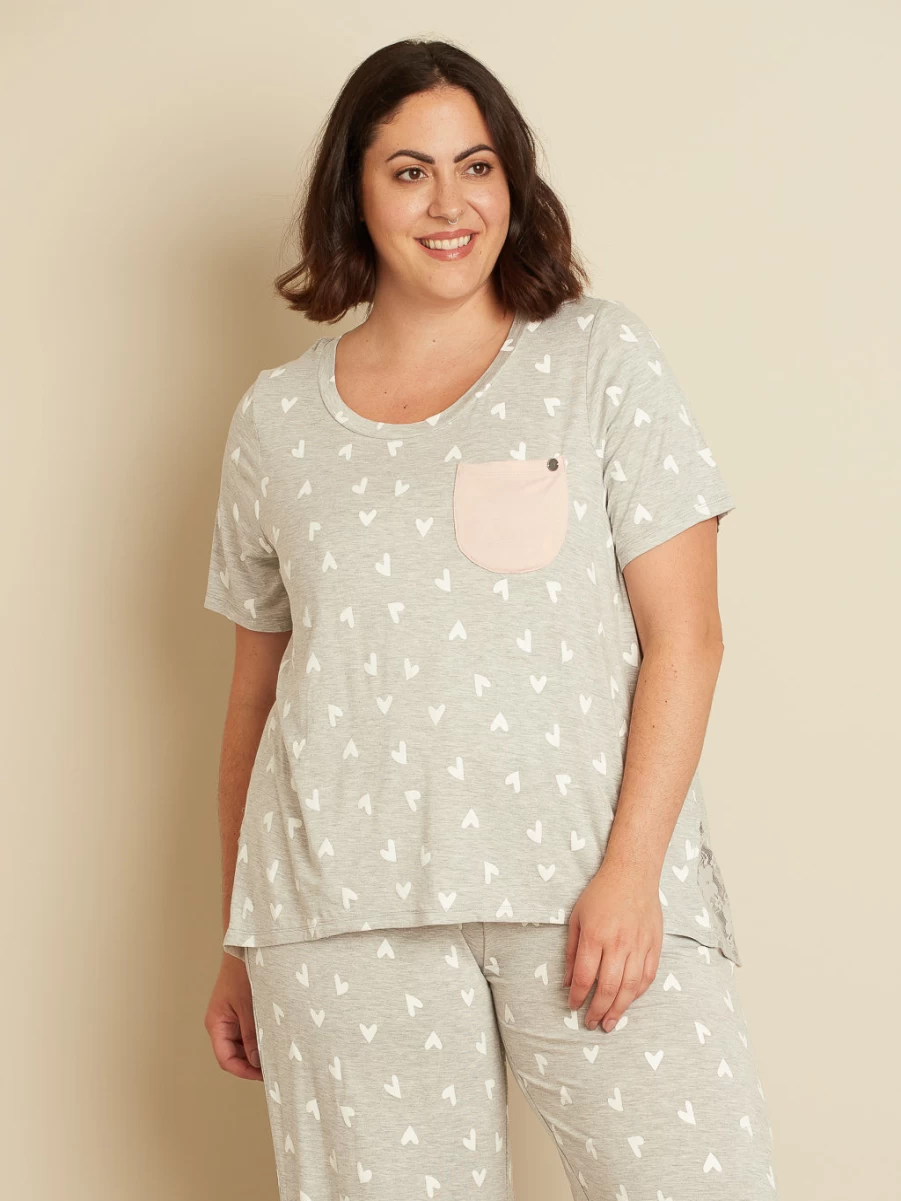 "Claire France Women's Pyjama Top - Comfortable Sleepwear for Women"