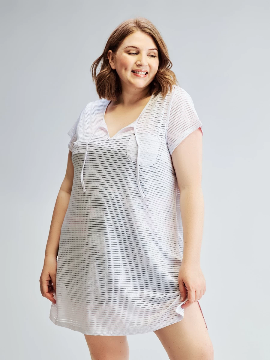 Claire France Women's Swim Dress Cover-Up - Stylish Beachwear for Summer