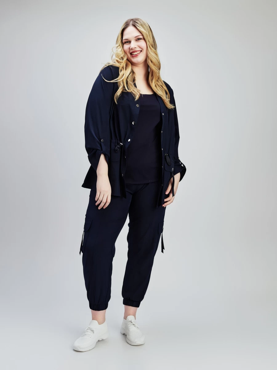 Claire France Women's Semi-Fitted Blazer - Stylish Tailored Jacket for Office & Casual Wear