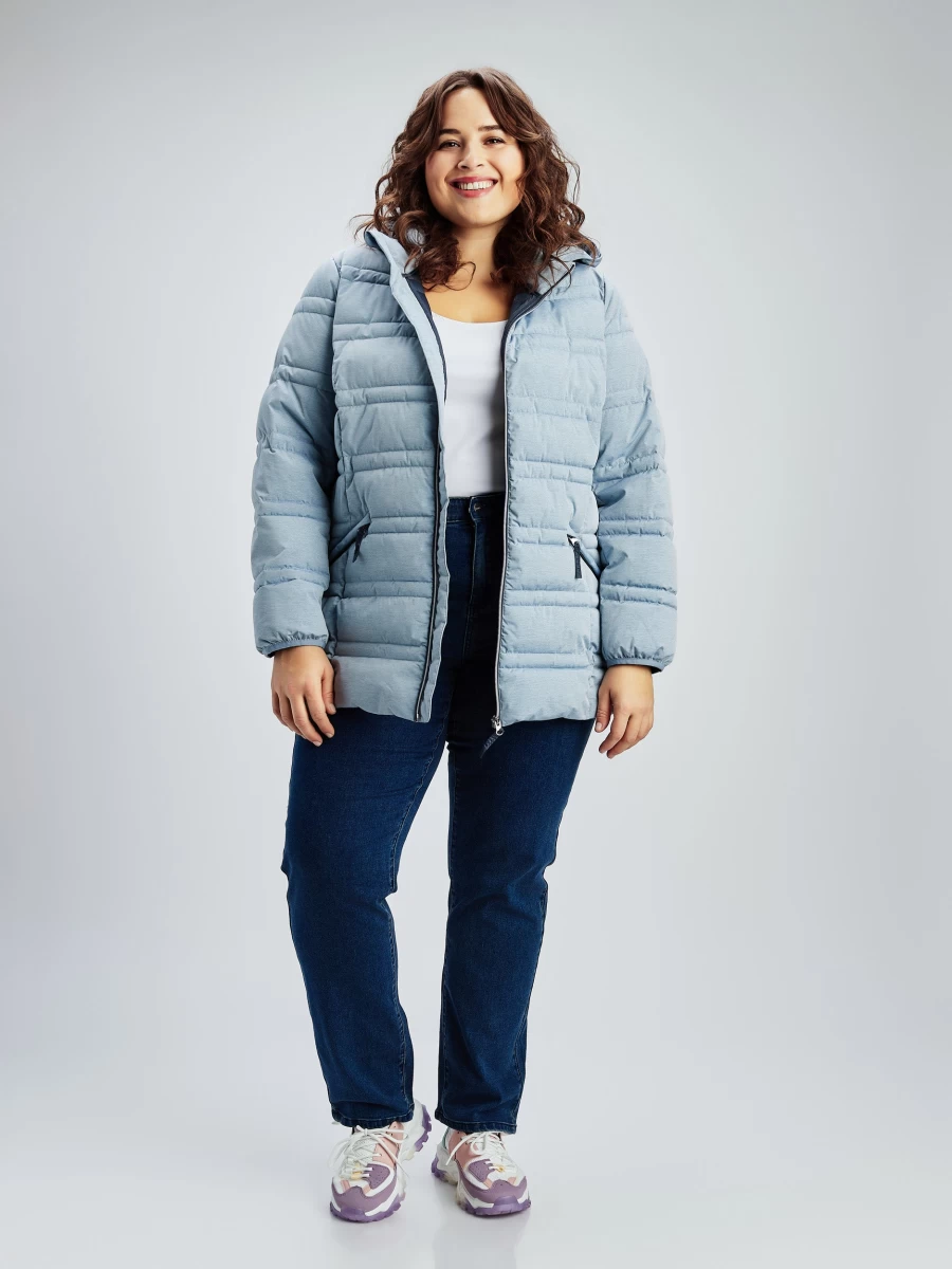 Claire France Women's Short Semi-Fitted Coat - Stylish Outerwear for Fashionable Outfits