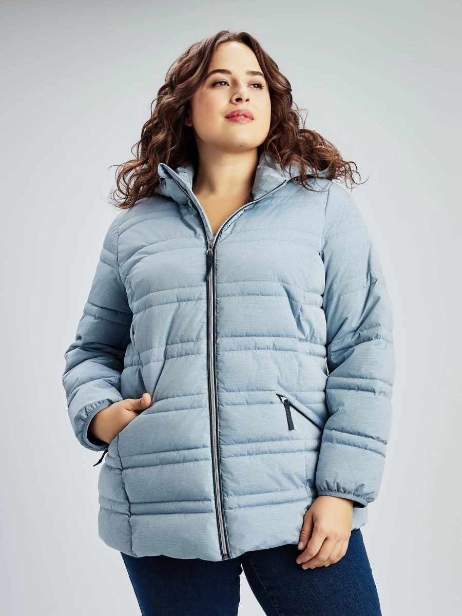 Claire France Women's Short Semi-Fitted Coat - Stylish Outerwear for Fashionable Outfits
